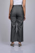 women pant for women western wear party wear Stylish Dark Grey Cotton Denim Silk Pant (OTL-PNT-1004)